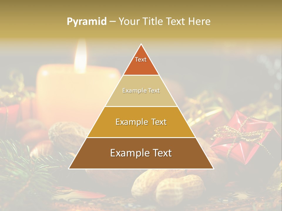 Surprise Romantic Bow PowerPoint Template