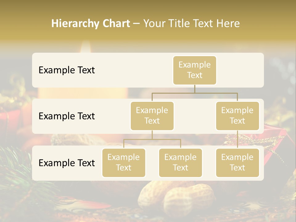 Surprise Romantic Bow PowerPoint Template