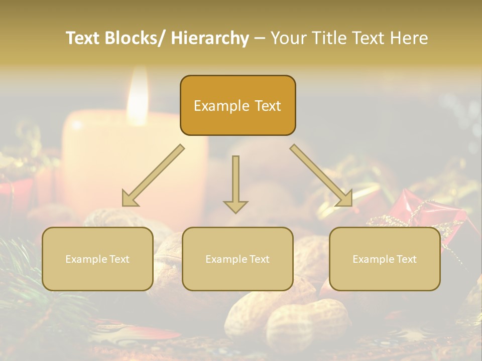 Surprise Romantic Bow PowerPoint Template