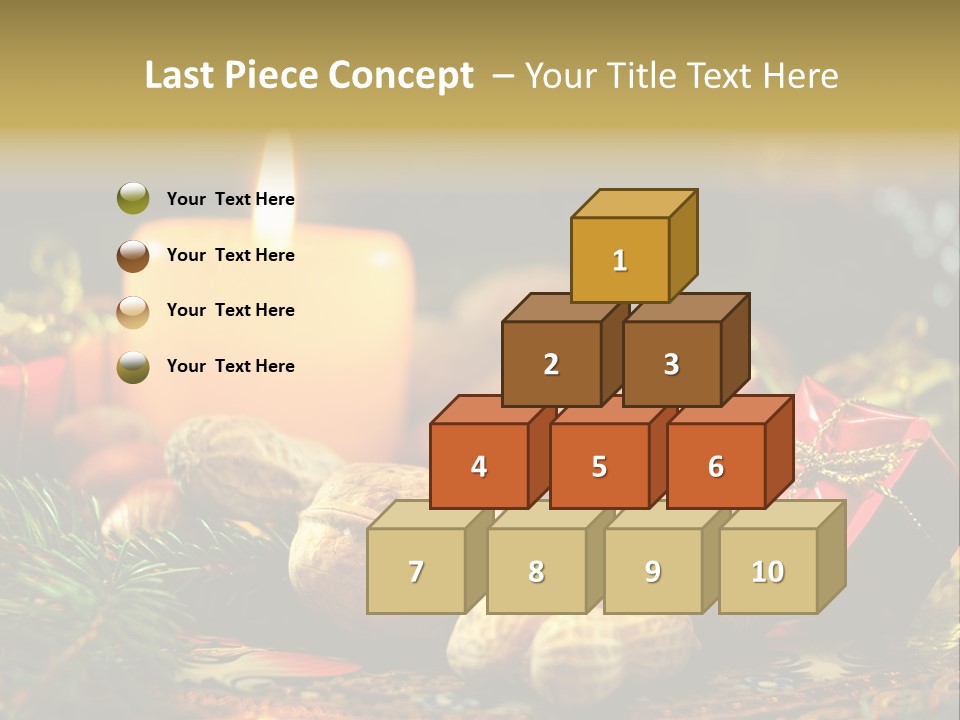 Surprise Romantic Bow PowerPoint Template