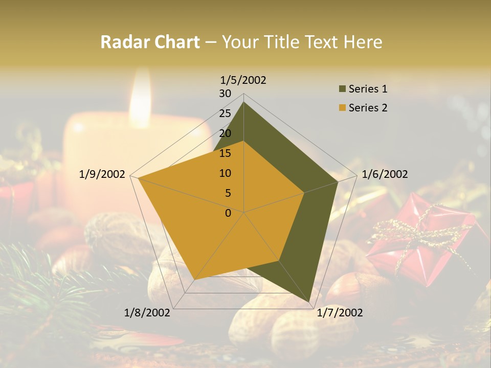 Surprise Romantic Bow PowerPoint Template