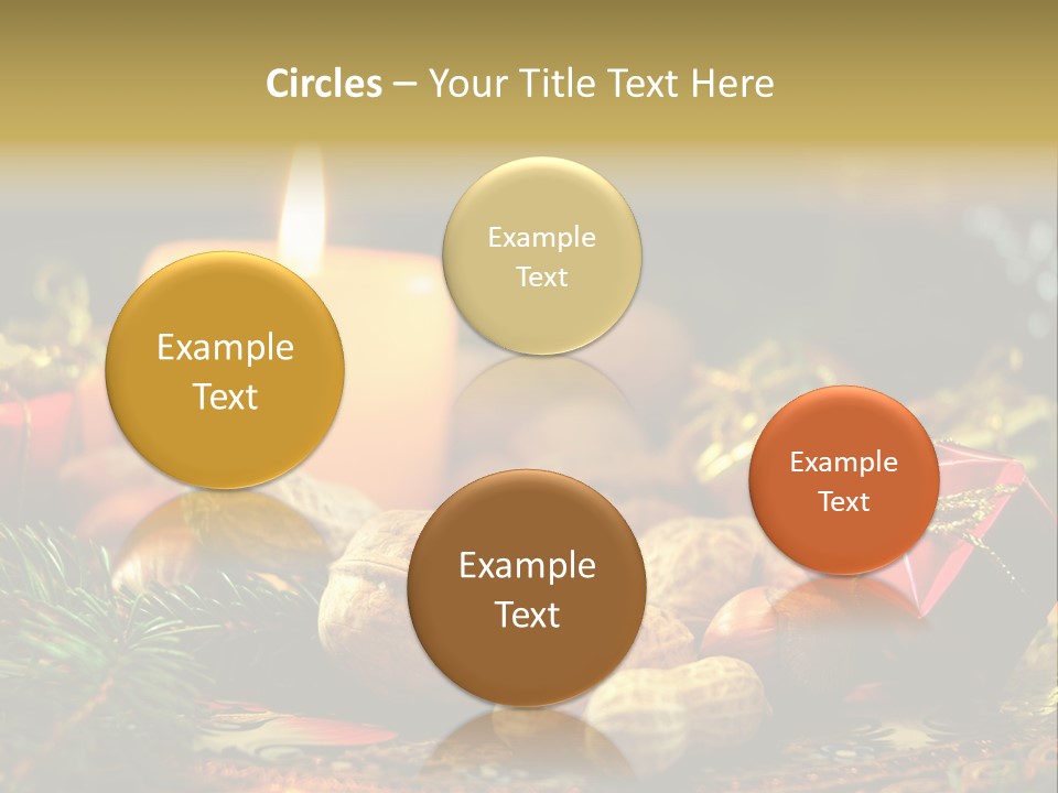 Surprise Romantic Bow PowerPoint Template