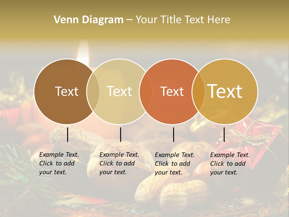 Surprise Romantic Bow PowerPoint Template