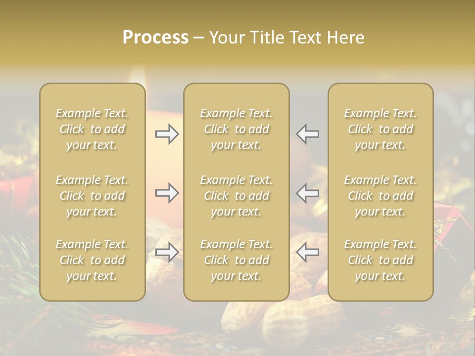 Surprise Romantic Bow PowerPoint Template