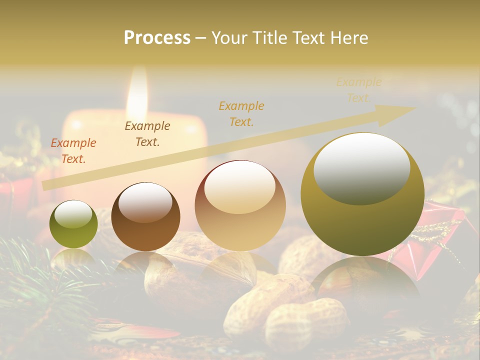 Surprise Romantic Bow PowerPoint Template