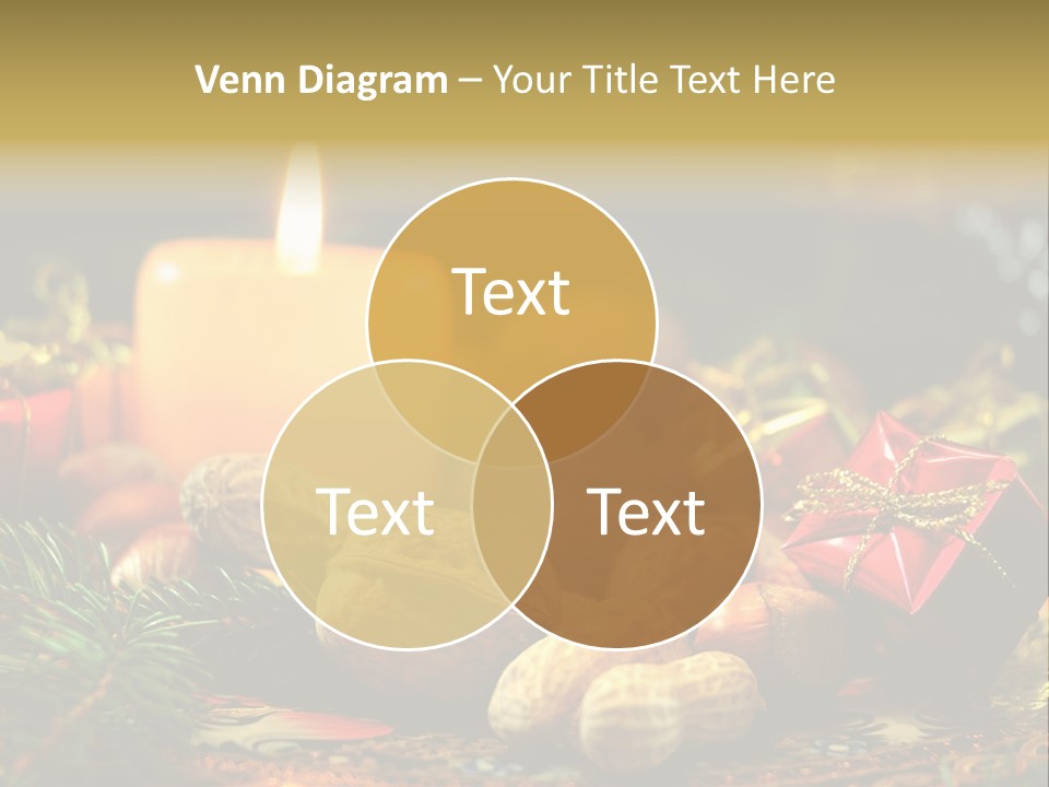 Surprise Romantic Bow PowerPoint Template