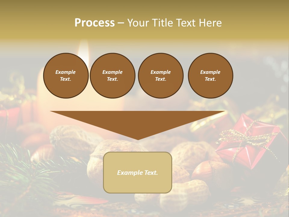 Surprise Romantic Bow PowerPoint Template