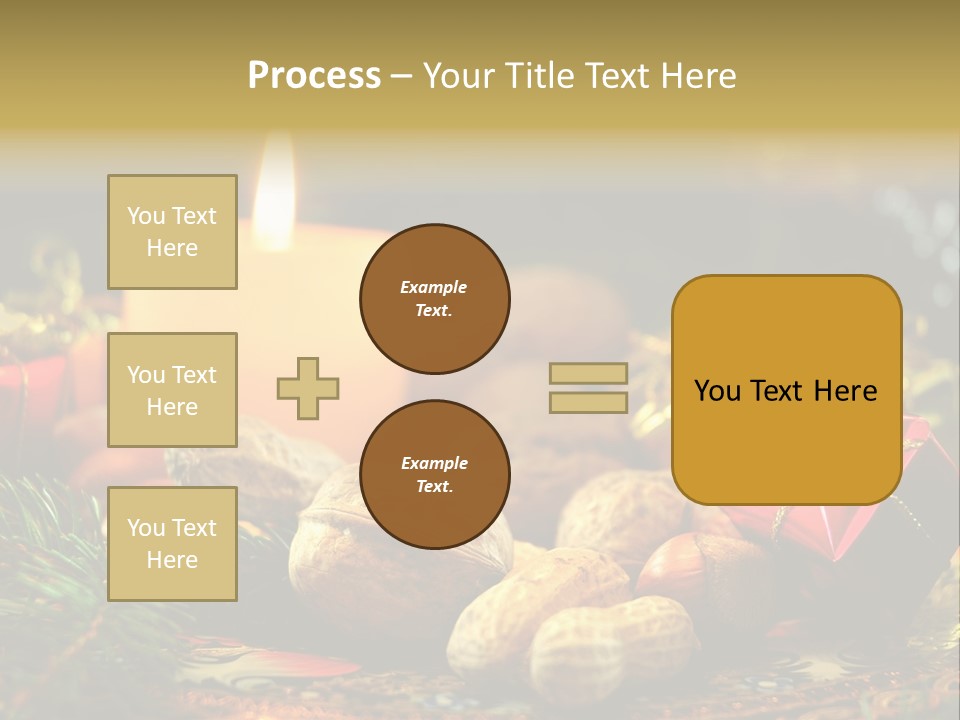 Surprise Romantic Bow PowerPoint Template