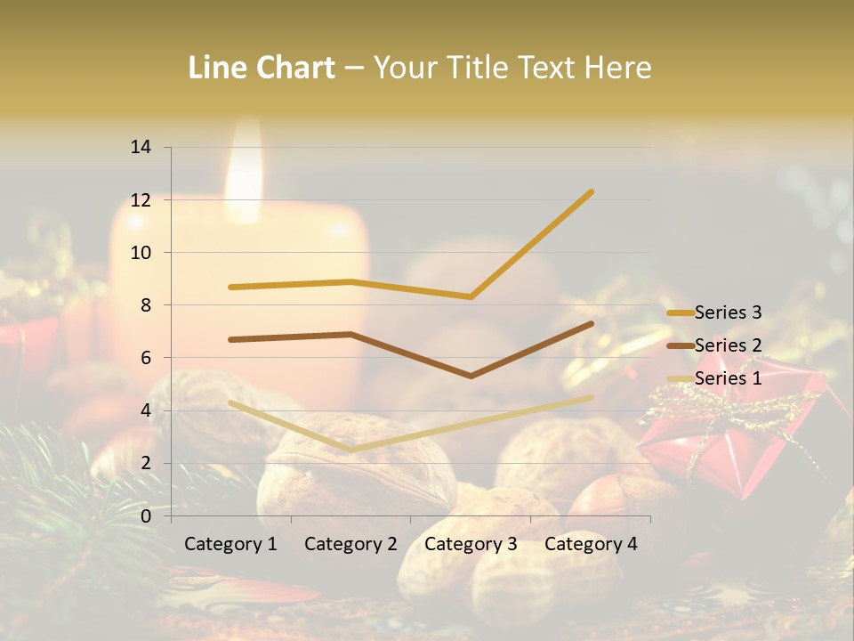 Surprise Romantic Bow PowerPoint Template