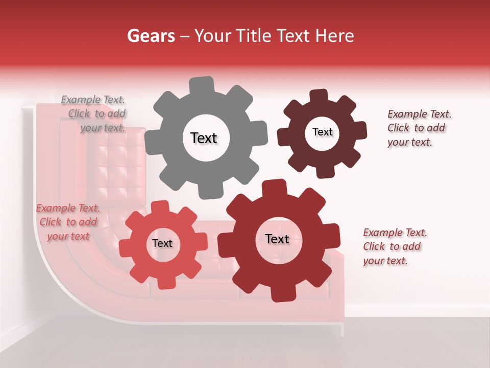 Simplicity Rest White PowerPoint Template