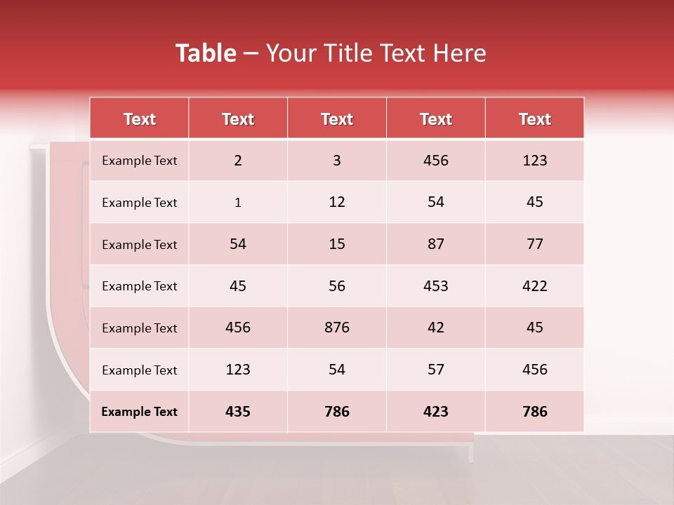 Simplicity Rest White PowerPoint Template