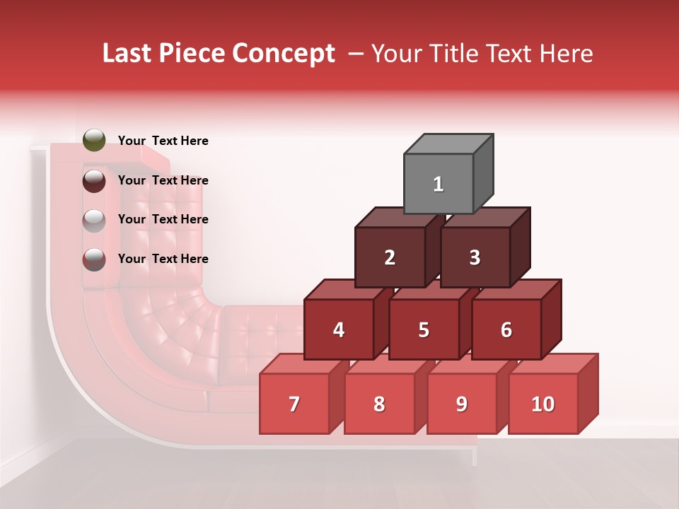 Simplicity Rest White PowerPoint Template