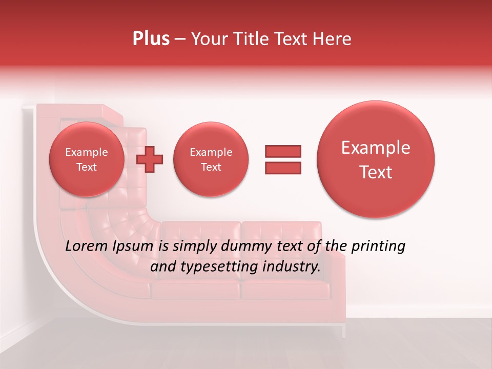 Simplicity Rest White PowerPoint Template