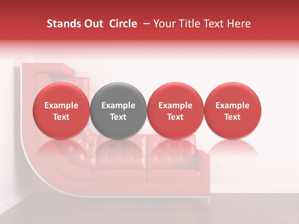 Simplicity Rest White PowerPoint Template