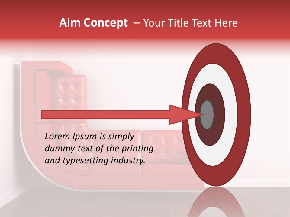 Simplicity Rest White PowerPoint Template