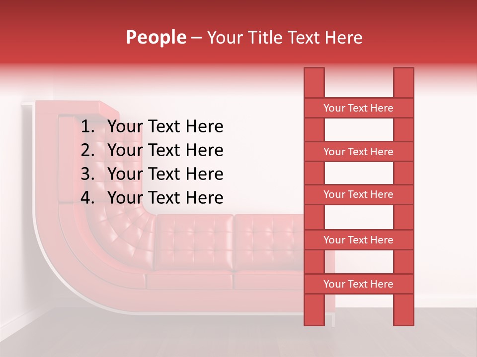 Simplicity Rest White PowerPoint Template