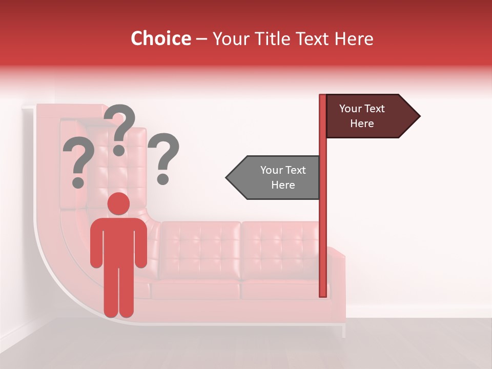 Simplicity Rest White PowerPoint Template