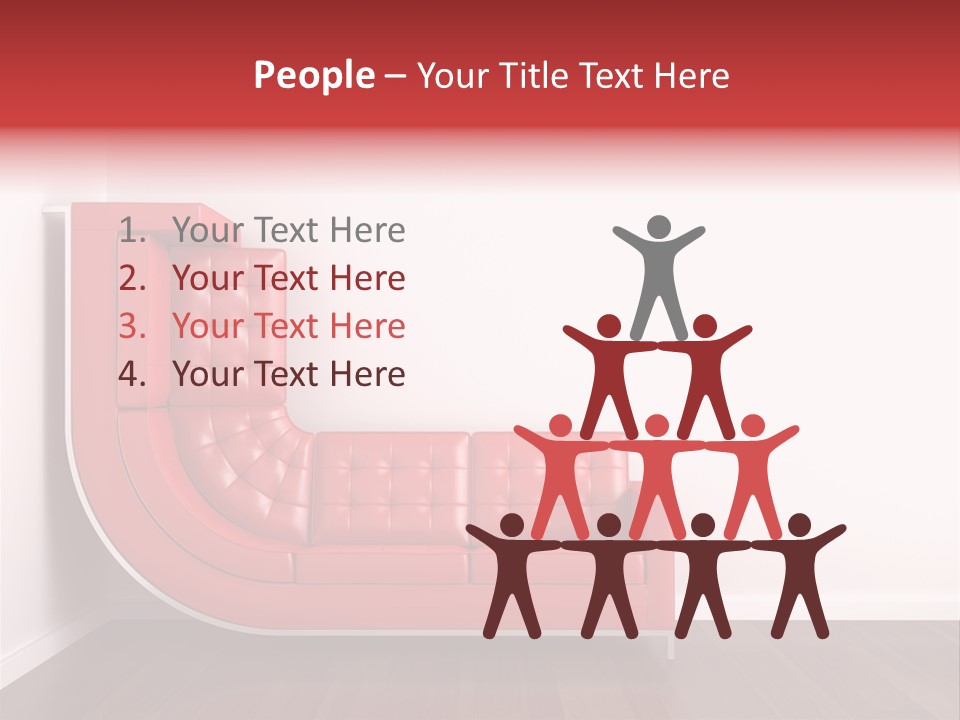 Simplicity Rest White PowerPoint Template