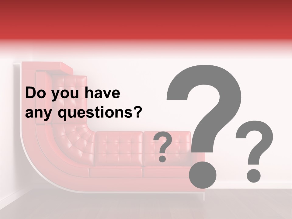 Simplicity Rest White PowerPoint Template