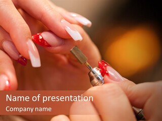 Therapy Beauty French PowerPoint Template