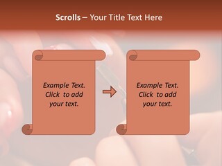 Therapy Beauty French PowerPoint Template
