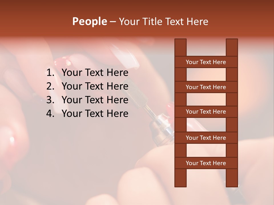 Therapy Beauty French PowerPoint Template