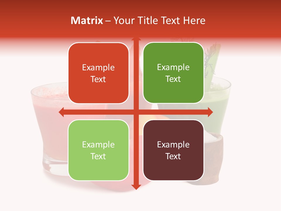 Isolated Health Detox PowerPoint Template