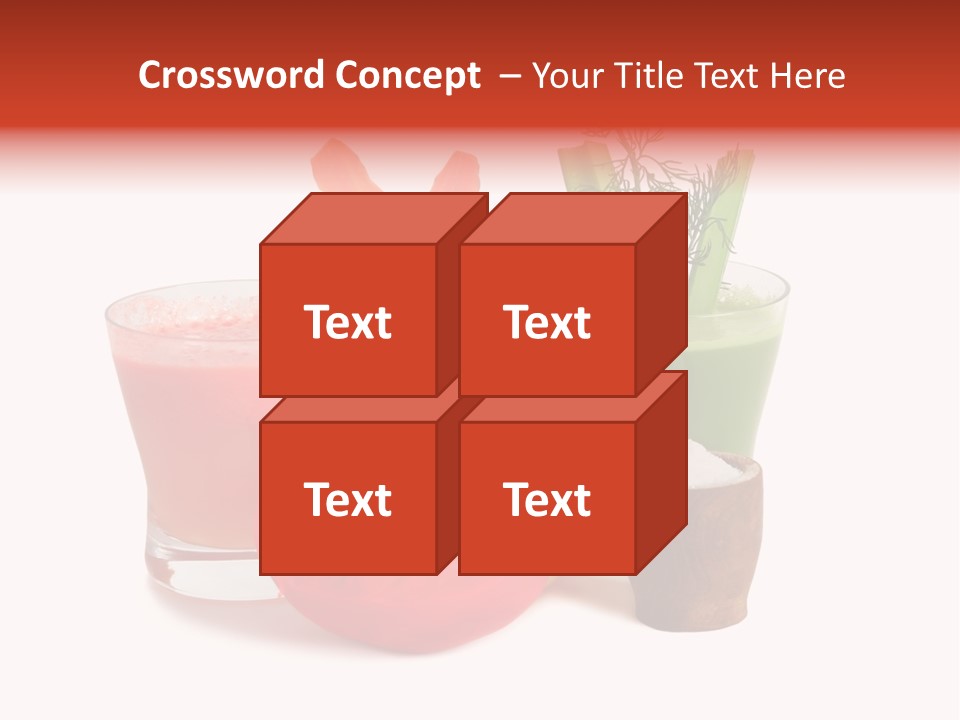 Isolated Health Detox PowerPoint Template