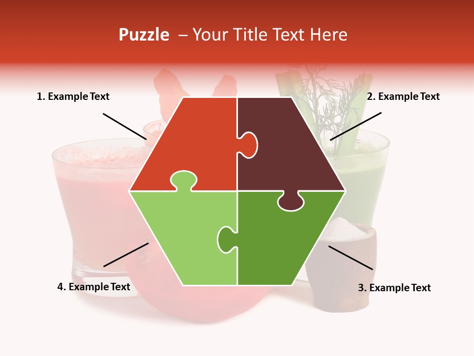 Isolated Health Detox PowerPoint Template