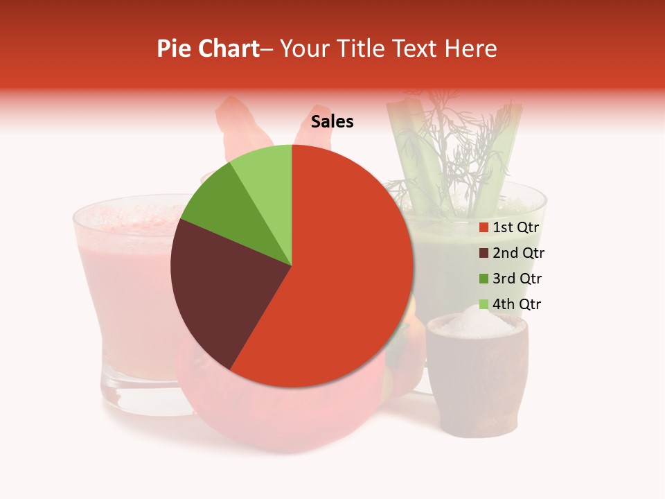 Isolated Health Detox PowerPoint Template