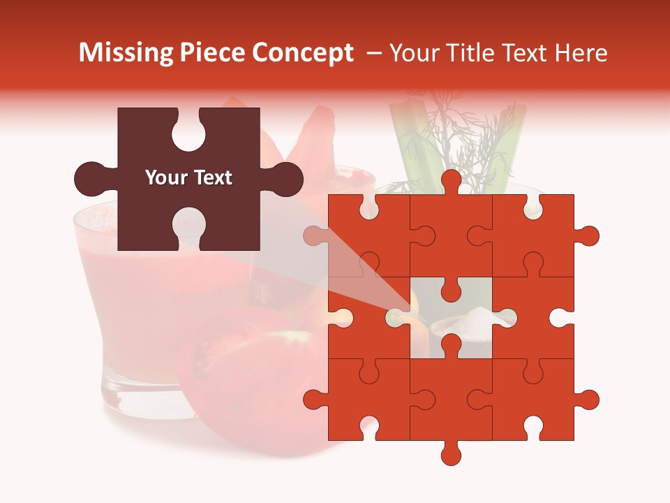 Isolated Health Detox PowerPoint Template