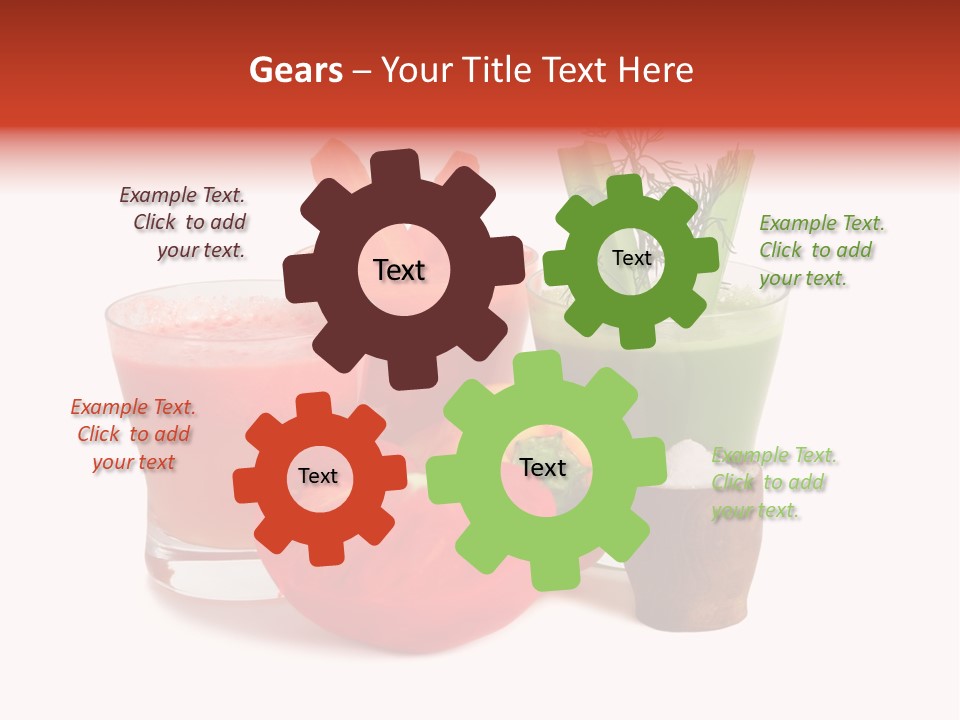 Isolated Health Detox PowerPoint Template