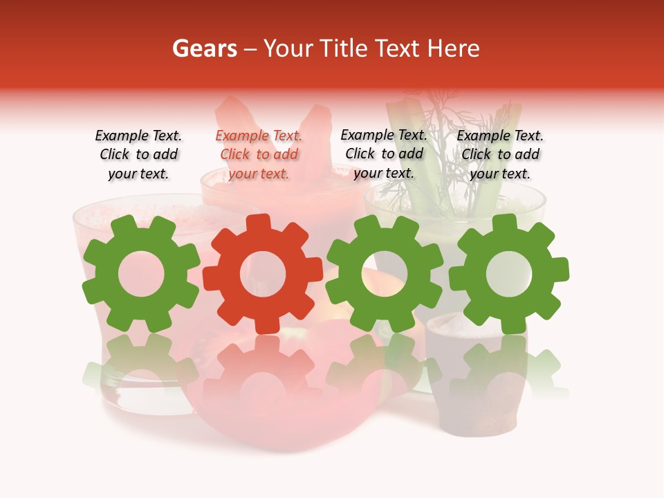 Isolated Health Detox PowerPoint Template