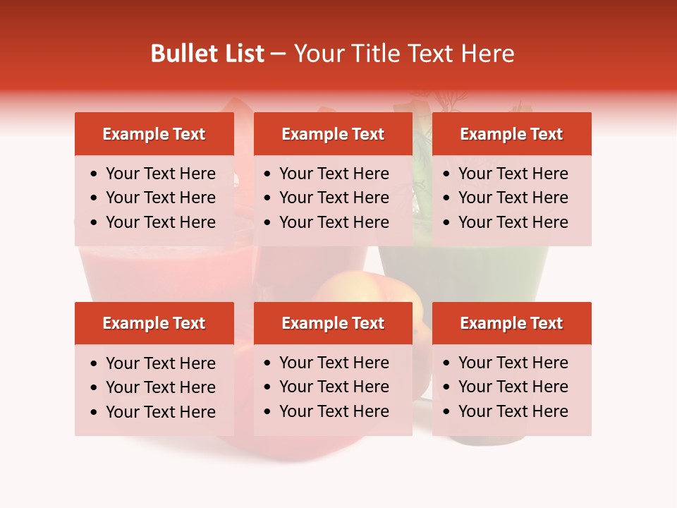 Isolated Health Detox PowerPoint Template