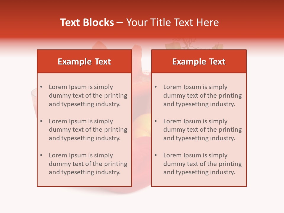 Isolated Health Detox PowerPoint Template