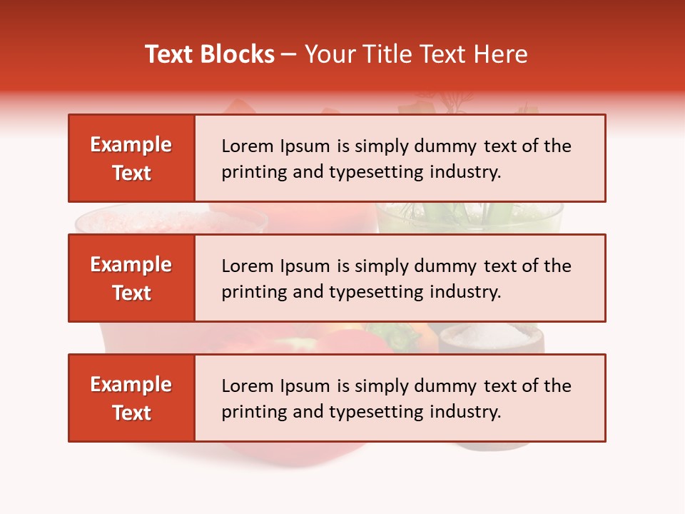 Isolated Health Detox PowerPoint Template