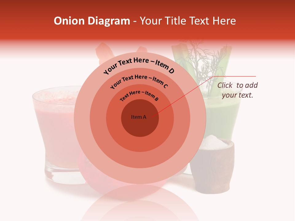 Isolated Health Detox PowerPoint Template