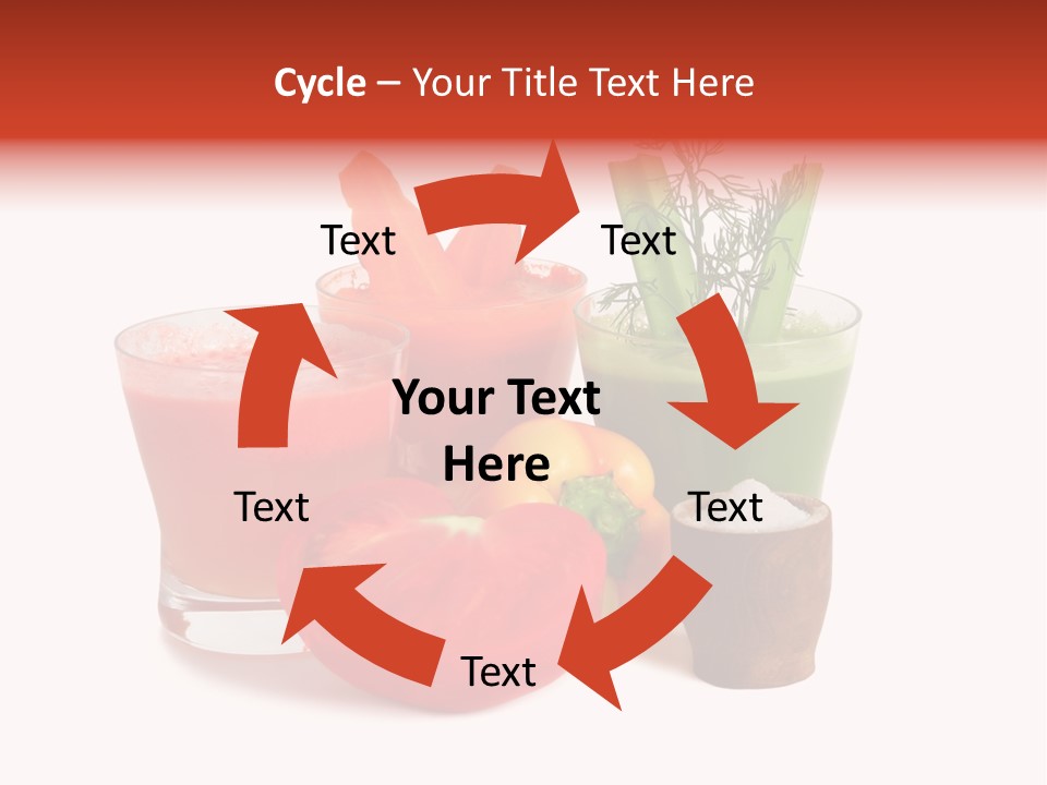 Isolated Health Detox PowerPoint Template