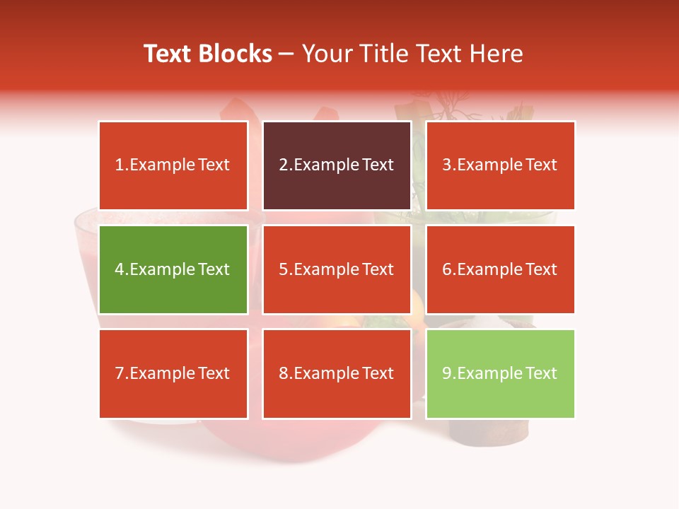 Isolated Health Detox PowerPoint Template