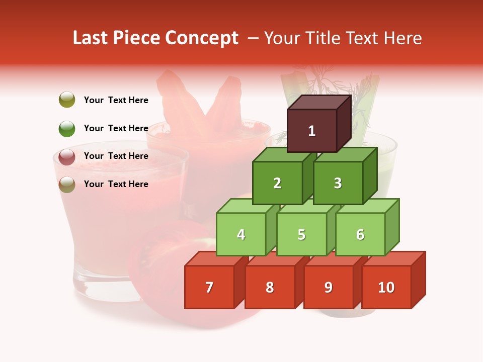 Isolated Health Detox PowerPoint Template