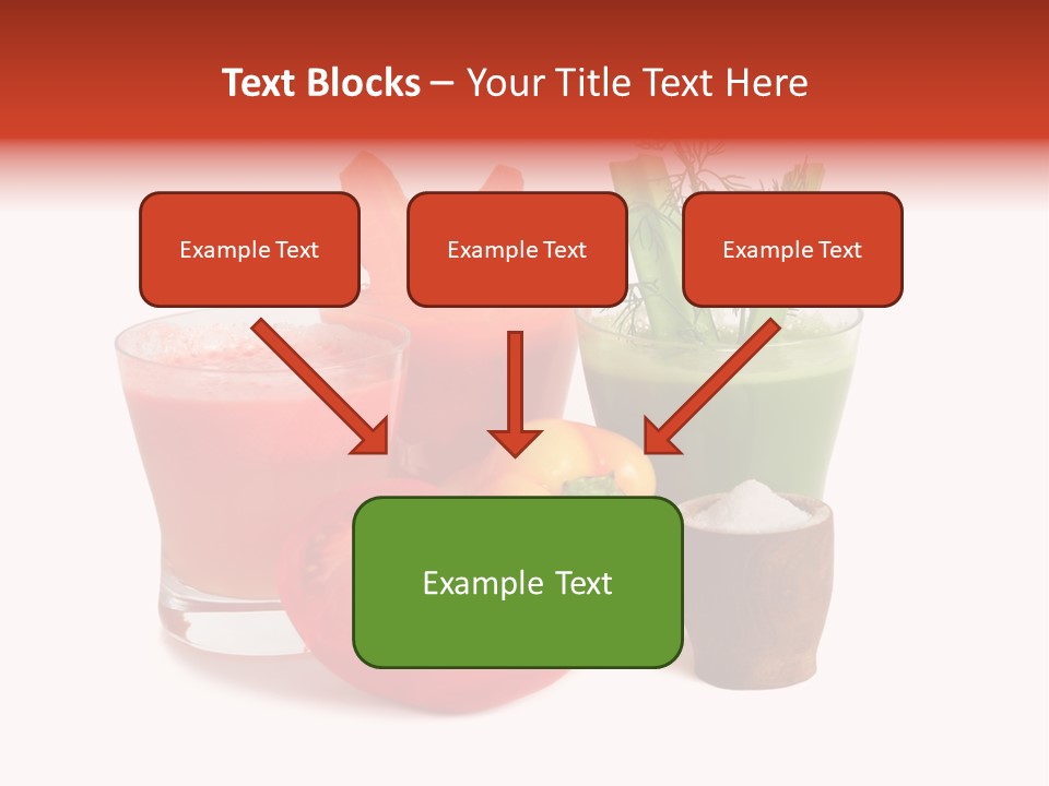 Isolated Health Detox PowerPoint Template
