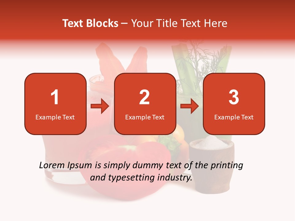 Isolated Health Detox PowerPoint Template