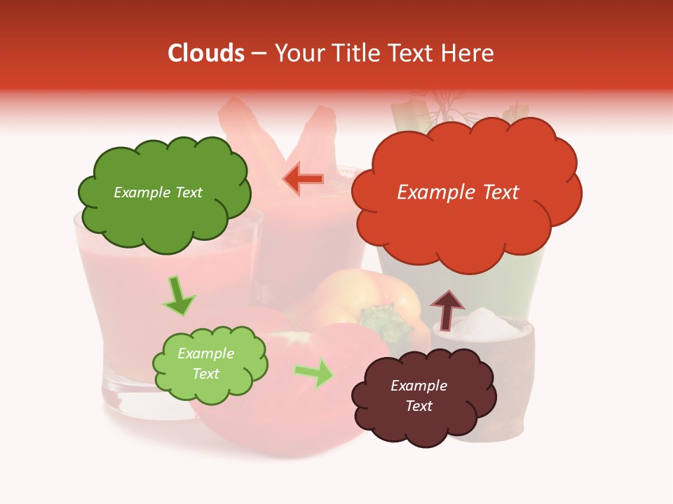Isolated Health Detox PowerPoint Template