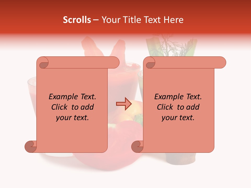 Isolated Health Detox PowerPoint Template