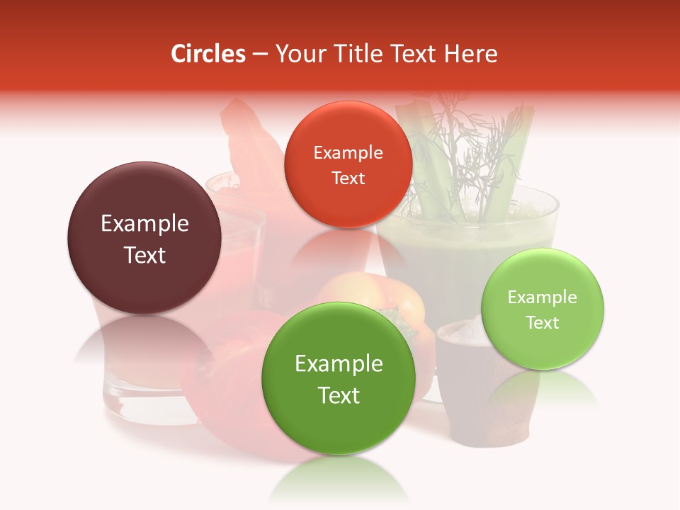 Isolated Health Detox PowerPoint Template