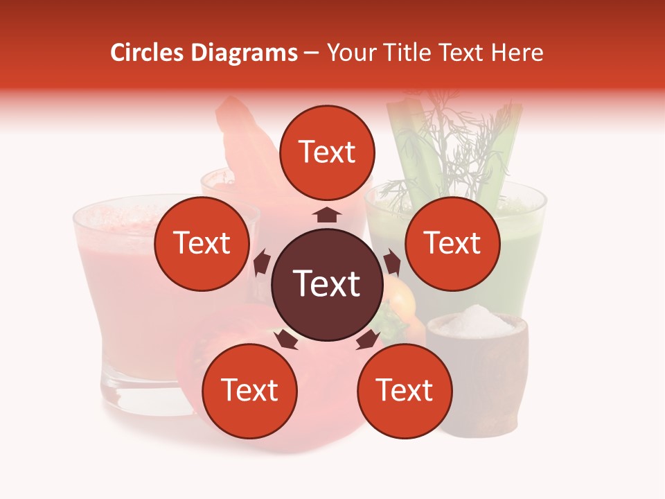 Isolated Health Detox PowerPoint Template