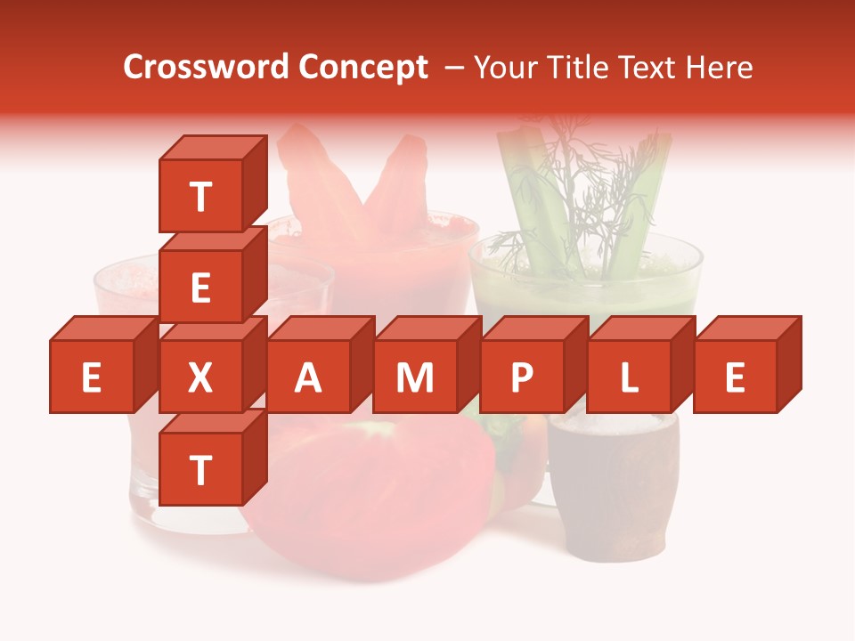 Isolated Health Detox PowerPoint Template