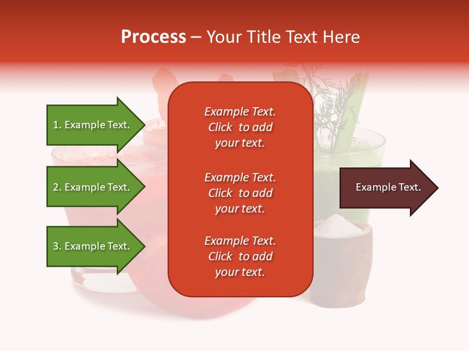 Isolated Health Detox PowerPoint Template