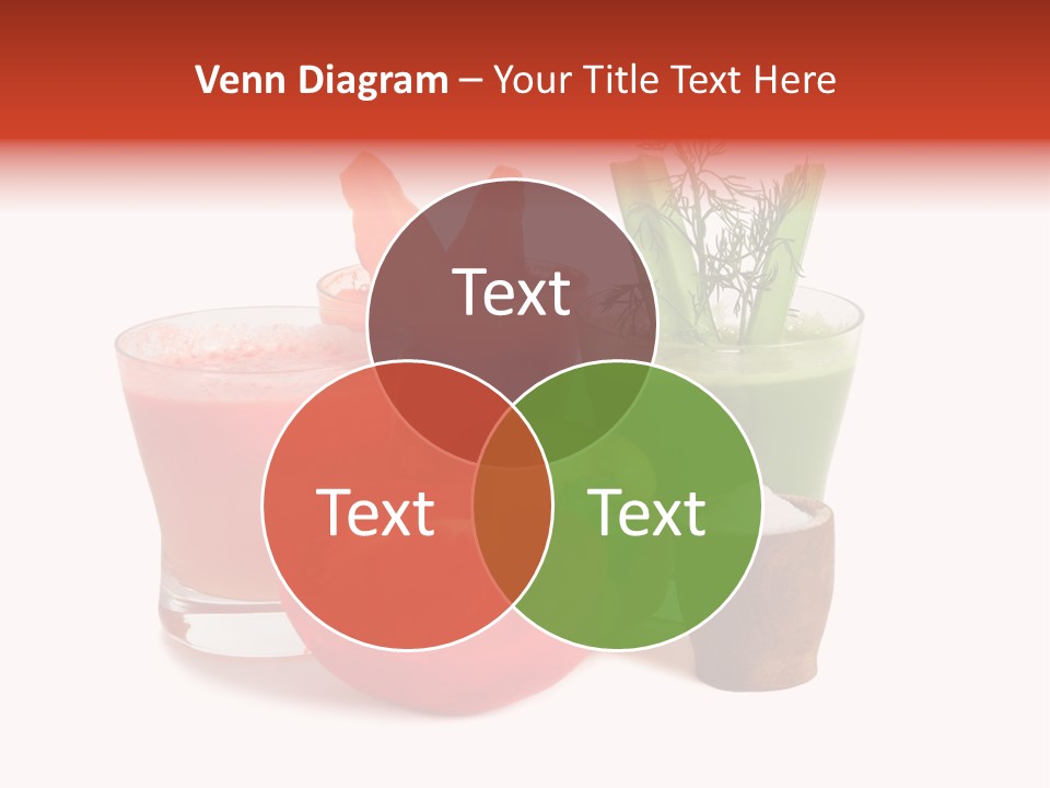 Isolated Health Detox PowerPoint Template