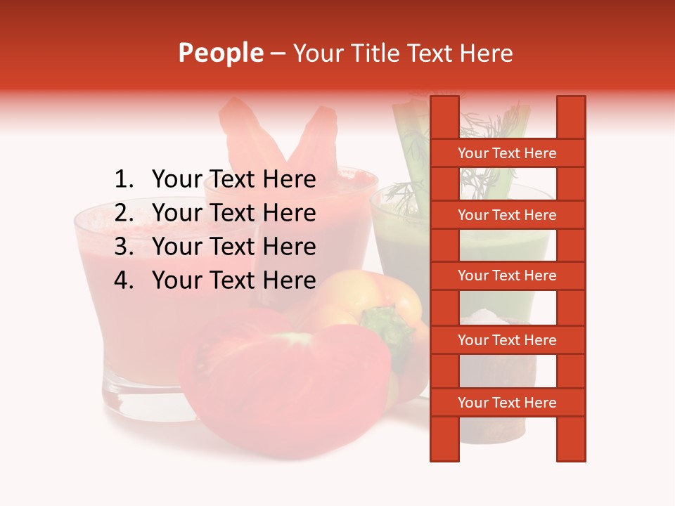 Isolated Health Detox PowerPoint Template